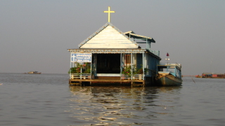 Illustration for article titled These Churches Are Floating on Water